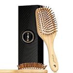 Bamboo Hair Brush with Paddle - Rou