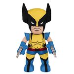 Bleacher Creatures Marvel Wolverine 10" Plush Figure - A Superhero for Play and Display