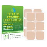 YETAIM Recovery Patches for Men Women: 48 Pack Energy Boost Fast Recovery - Day Night Party Support - Apply on Arm Neck Wrist Back for Party Fun Morning Revival - Fresh Green