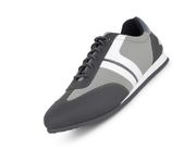 LOUIS STITCH Play Men's Dutch Grey Fashion Sneaker Comfortable for Men All Day Wear (SNK-MPGY) (Size- 6 UK)