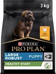 Pro Plan Large Robust Puppy Healthy Start Dry Dog Food with Chicken 3kg