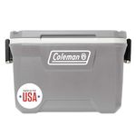 Coleman Classic Series Insulated Portable Cooler, Leak-Resistant Outdoor Hard Cooler Keeps Ice up to 5 Days, 52-Quart
