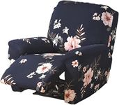 Recliner Slipcovers 4-Pieces Lazyboy Recliner Covers Recliner Couch Covers Recliner Chair Cover Non Slip Reclining Slipcovers with Storage Pockets Furniture Protector for Living Room (Color : #14)