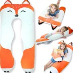 LUNAMIRA Fox Kids Body Pillow - 47"