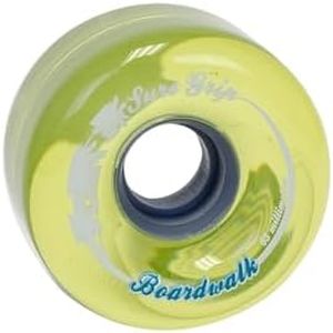 Boardwalk Outdoor Sure-Grip Roller Skating Wheels - Key Lime
