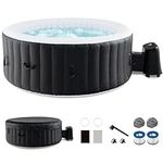 Goplus Inflatable Hot Tub, 2-4 Pers
