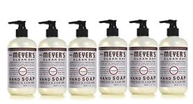 Mrs. Meyer’s Clean Day Liquid Hand Soap, Lavender Scent, 12.5 ounce bottle (Pack of 6)