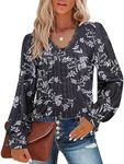 Misyula Womens Puff Long Sleeve Eye