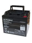 ULTRAMAX 12V 45AH Mobility Scooter AGM GEL Battery to replace 38ah 40ah 42ah