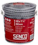 Senco 07A200P DuraSpin No. 7 by 2-Inch Drywall to Wood Collated Screw (1,000 per Box)