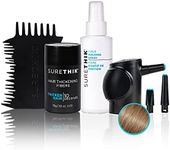 SureThik Hair Thickening Fiber Starter Package - With Application Tools - Comes with 1 x 15g Hair Fiber, 1 x 3oz Holding Spray, 1 x Hair Fiber Spray Applicator & 1 x Hairline Tool (Sandy Blonde)