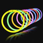 Crazy Sutra 30 Pc Glow in The Dark Sticks Bands Premium Bracelets (Multicolor Colors) [GlowBand30Pc]