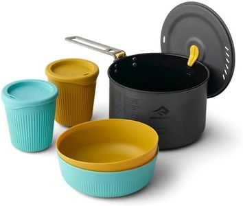 Sea to Summit Frontier Ultralight One Pot Cook Set, 2-Person (Pot, 2 Bowls, 2 Cups)