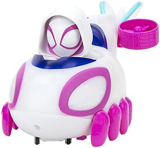 Spidey and His Amazing Friends Ghost Spider Glow N Go Copter Toy