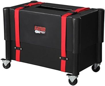 Gator Cases Molded Plastic Guitar Amp Transporter, and Stand, with Caster Wheels; Fits 2x12 Combo Amps (G-ROTO-212)