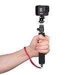 Jazooli Extendable Telescopic Selfie Stick, Waterproof Hand Grip for GoPro Hero 11/10/9/8/7/6/5/4, Handheld Monopod Compatible with Cell Phones and Other Action Camera