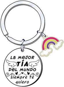 AIMINI Regalo Tía Regalo Tía Llavero Regalo Tía Cumpleaños Regalo Tía Navidad Regalo Tía Aniversario Regalo Tía boda Regalo Tía Original Regalo Tía Personalizado (1)