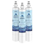 MARRIOTTO RPWFE (with CHIP) Refrigerator Water Filter, Replacement for GE® RPWFE, RPWF, WSG-4, WF277, GFE28GMKES, PFE28KBLTS, GFD28GSLSS, PWE23KSKSS, GYE22HMKES, DFE28JSKSS, 3 Pack