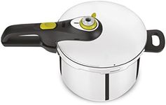 Tefal P2530738 Secure 5 Neo Stainless Steel Pressure Cooker, 6 L, Induction, Silver