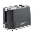 Tower Windsor 2 Slice Pop Up Toaster with Self Centring Slots, 7 Browning Levels, 800W Fast Heating, Reheat & Defrost, Auto Shut Off, Removable Crumb Tray, British Design, 2 Year Warranty