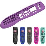 Remote Case for Logitech Harmony 650, Tading Shockproof and Anti-Drop Silicone Protective Case Cover Skin for Logitech Harmony 650/665/700 Remote Controller - Purple