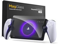 magglass Tempered Glass for PlayStation Portal Screen Protector, Ultra HD/Anti-Scratch Remote Player Display Guard (8 inch)