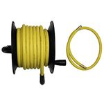 DEWALT DXCM024-0348 3/8" x 50' Manual Hose Reel with Rubber Hose , Yellow