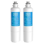 AQUA CREST 12033030 Replacement for Bosch® UltraClarity® Pro BORPLFTR50, 11032531 Refrigerator Water Filter, Compatible with 11025825, BORPLFTR55, B36CD50, B22CS50, B36FD50SNS, B36CT80SNS, 2 Pack