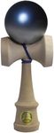 Yamagata Koubou No-1343 Japan Kendama Association Certified Competition Kendama, Ozora, Premium Blue & Silver