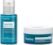 NURIVE's Youthful Skin & Bright Eyes Pack | Depuffs and Brightens Your Under Eye Bags | Helps Minimize Fine Lines and Wrinkles for Sensitive Skin