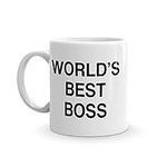 World's Best Boss Funny Coffee Mug 