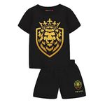 Trampoline Boys Regular Fit T-Shirt and Shorts Set -Pack of 1 (9-10 YRS) TRM-TSH-167