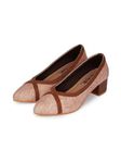 ZOUK Jute Handcrafted Bangalore Botanica Braided Pumps Women's Heels - 41