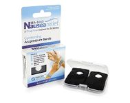 Sea-Band Motion Sickness and Nausea Relief Acupressure Wristband - Adult (Black), 1 Pair