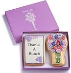 Gourmet Floral Thank you Cookie Gif