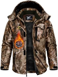Men Winter Jacket Work Coat Waterproof Windbreaker Heavy Heat Warm Thermal Clothes Glamping Overlanding Gadget Stuff Truck Motorcycle Accessories Camping Essentials Ice Fishing Gear Hiking Lover Gift