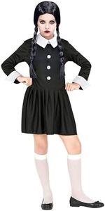 WIDMANN MILANO PARTY FASHION - costume da bambina dark, vestito, gotico, travestimento, carnevale, Halloween