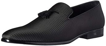 STACY ADAMS Men's, Tazewell Loafer, Black, 12