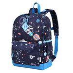 VASCHY Children's Backpack, Schoolbag Boys Kindergarten 4-6 Years Cute Lightweight Waterproof Unicorn Backpack for A4 Primary Folders Preschool with Chest Strap, Space, Taille unique, daypack backpack