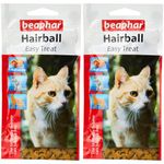 Beaphar Hairball Easy Treats for Cats, 35 g (Pack of 2)