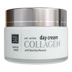 Dead Sea Collection Anti Wrinkle Collagen Day Face Cream - Skin Care Essential Face Cream for Women and Men - 50ml Face Moisturizer for All Skin Types