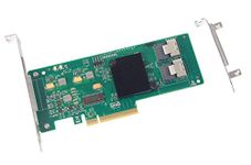 H!Fiber LSI 9211-8I PCI Express SAS/SATA HBA RAID Controller Card, 8-Port 6Gb/s, LSI SAS2008 Chip, High Profile & Low Profile