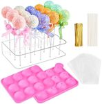 Cake Pop Maker Set, 15 Hole Clear A