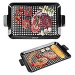 2PCS Grill Topper Pans ACETOP Nonst