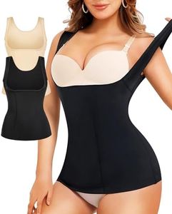 Gotoly Women's Waist Cincher Tummy Control Shapewear Compression Vest Invisible Body Shaper