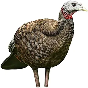 Avian-X Breeder Lifelike Collapsible Decoy LCD Folding Hen Turkey Hunting Decoy w/ 24 Inch Stake, No Flake Lifelike Paint Detailing, and Carrying Case