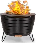 TIKI Brand Smokeless 25 in. Patio F