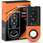 ByteRoll Dog Bark Deterrent Devices, Anti Barking Device for Dogs with Dual Emitters, 35 ft Range, LED Flashlight, Rechargeable Handheld Trainer, Safe & Effective, Stop Neighbors Dog