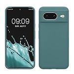 kwmobile Case Compatible with Google Pixel 8 Case - TPU Silicone Phone Cover with Soft Finish - Arctic Night