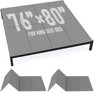 Wolive Bunkie Board King Size (76x80''), 10mm Bed Boards for Under Mattress, Breathable, Noise Minimizing, Moisture Resistant Bunkieboards, Heavy Duty Bed Support Board for Platform & Slatted Frames